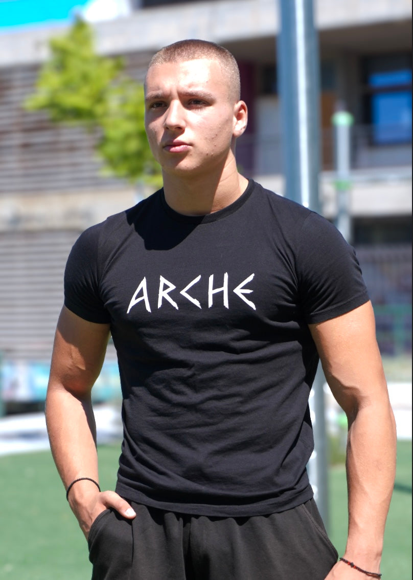 ARCHE  - BLACK T-SHIRT